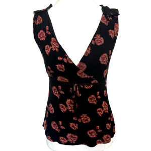 Y2K 90s Style‎ Kensie Floral Lace Babydoll Tank Top Size S Whimsigoth  Coquette